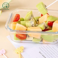 [Chicnest] 6Pcs Car Fruit Fork Pis Mini Cartoon Children Sna Cake Dessert Pi Toothpi Bento Lunches P