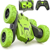 SGILE RC Stunt Car Toy Gift, 4WD Remote Control Car with 2 Sided 360 Rotating Rc Car for Kids Girls 