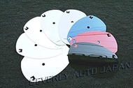Prius ZVW30 Color Emblem Base Front and Rear Set of 2 <070> White Pearl Crystal Shine PR3062
