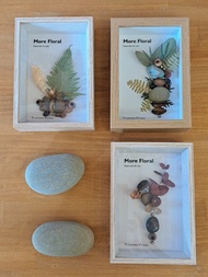 乾燥花永生花水晶相框三個一組