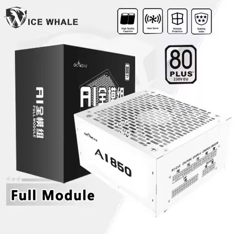 550W 650W 750W 850W White 80Plus Full module Gaming Power Supply ATX3.0 PCIE5.0 ATX Power Supply PSU