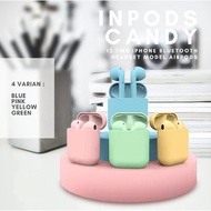 Inpods 12 Macaron Headset Bluetooth i12 TWS Warna Macaron Wireless Earphone Inpods 12 Macaron