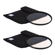 2X New View 95mm UV Filter Lens Ultraviolet Protection for Camera Lens