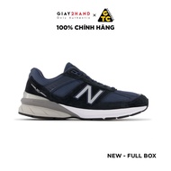 (100% authentic) Auth New Balance 990v5 made in USA 'navy' m990nv5 sneakers are original 100%