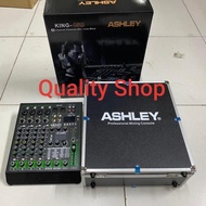 Ashley 4 Channel Mixer King4SM/King-4SM With Soundcard And Harcase Original