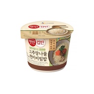 Korean food Cup of rice CJ Hatban Cupboard 5 kinds Instant food Spam Kimchi /Fire Bulgogi/Chicken