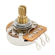 Musiclily Pro HD B500K Pot Brass Metric Split Short Shaft 6.5mm Linear Taper Potentiometer for Elect