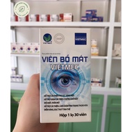 COMBO 2 BOXES - Eye supplements to help improve vision, dry eyes, eye fatigue (Bottle of 30 tablets)