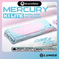 Gravastar Mercury K1 Lite 75% Wireless Mechanical Gaming Keyboard - Lumen Rose