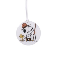 Snoopy Compatible with EZ-link machine Singapore Transportation Charm/Card Round（Expiry Date:Aug-2029）