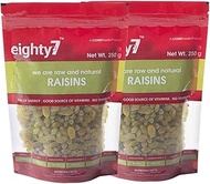 Eighty7 Raisins Kishmish Pack of 2(250 GMS Each), 500g