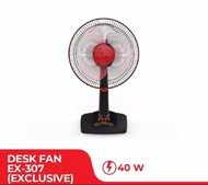 Desk Fan MASPION EX 307 Kipas angin duduk / Kipas angin meja 12 inchi