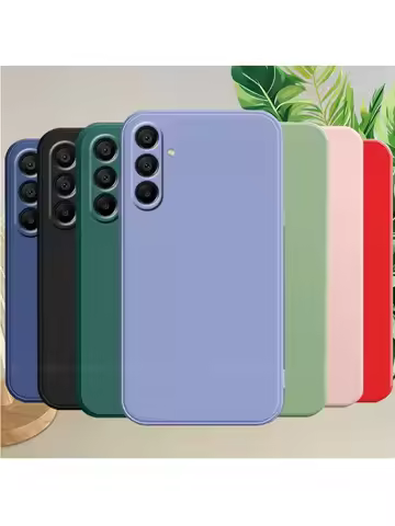 For Samsung A16 Case Cover Samsung Galaxy A16 A06 A36 A26 A56 Capas Original Liquid Silicone Soft TP