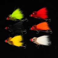 Umpan Tikus Simulasi 16g 9cm Berbulu Rusa Mancing Bot Laut Dalam Heavy Deer Hair Rat Lure 9cm 16g Lo