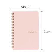 2024 Weekly Planner Agenda A5 Notebook Planner Pouch 52 Weeks Planner Schedules Stationery School Of
