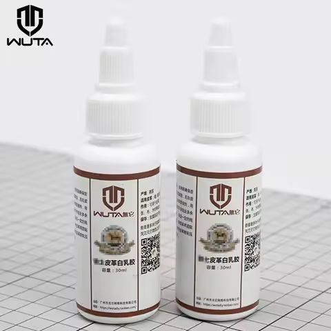 WUTA 1Pc 30ml American Leather Cement Strong Adhesives Repair White Glue Quick Dry Liquid Glue For L
