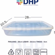(2ごT /P] Ultrapack 2000 (28x20.5 h:5) Lunch Box Plastic Food Container Storage /amanah!