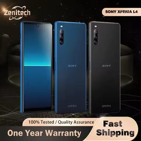 Sony Xperia L4 4G 1 SIM Card / 2 SIM Card 6.2'' 3GB RAM 64GB ROM 13MP Triple Rear Camera Octa-Core s