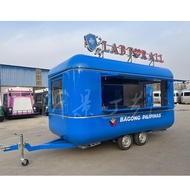 Coffee Commercial Street Multifunctional Catering Night Market Snack Cart Food Vending Cart Dining C