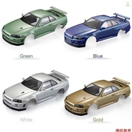 Killerbody 48645 Nissan Skyline (R34) Finished Body Shell Frame for 1/10 Electric Touring RC Racing 