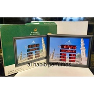 LED Digital Jam Waktu (30 x 40cm) Jam Azan  Clock / Jam Azan Dinding Jam Solat