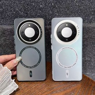 For Honor X9D Case Honor X9C Mobile Phone Case Matte Acrylic Magnetic Charger Protection Lens