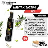 GSS122 - Minyak Zaitun SUFI 250ml Asli Turki EVOO Untuk Konsumsi Extra
