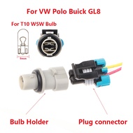 T10 W5W Bulb Holder for VW Polo Buick GL8 Clearance Light Socket Connector