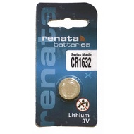 (SG Seller) RENATA CR1632 Lithium Coin Battery - Made in Switzerland Button Cell Batteries