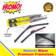 Wiper Karet Kaca Depan Mobil Calya Sigra Original TMC Premium Frameless nwb no bosch