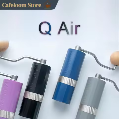 1Zpresso Q Air Portable Manual Coffee Grinder Hand Crank Mill Pour Over Entry Level Outdoor Camping