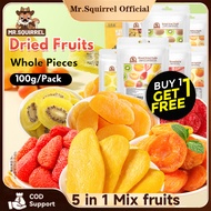 Dried Fruits Chewy 5 Kinds Of Dried Strawberry Peach Apricot Kiwi Mango 100% Organic