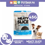 Luscious Recipe Meaty Slice Air Dried Slice (Pure Beef Liver) Pet Treats 45g