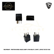 PROTON WIRA HEAD LAMP 4 PIN RELAY ( CHNT ) JD1927 DC12V 30A