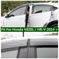 Window Visors Awnings Wind Rain Deflector Visor Guard Vent Protective Accessories Panel Fit For Hond