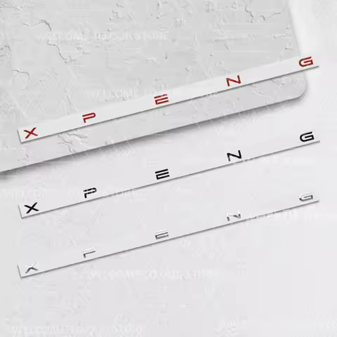 Auto 3D Metal For Xpeng P7 G3i G6 G9 N5 X2 X9 P5 F30 G3 H93 LOGO Emblem Car Trunk Badge Sticker Lett