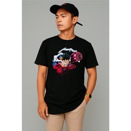 KATUN Men's 3D Luffy Gear 4 Motif T-Shirt New 24s Cotton T-Shirt H0174 By Hans & Co