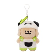 Line Puppy Plush Charm-Cross-Dressing Panda Little Golden Retriever 73495