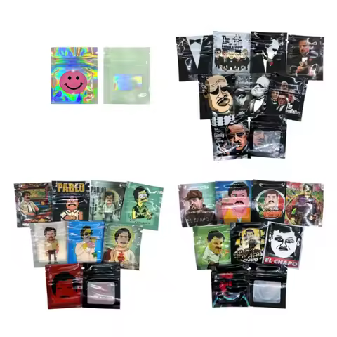 0.5G 5x6cm Small Pouches Aluminium Coating Candy Cookies Food Medicine Storage Pouch Spice Coffee Po