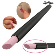 [SR]Nail Art Quartz Scrub Stone Cuticle Remover Stick Pen Pusher Polish Manicure Tool