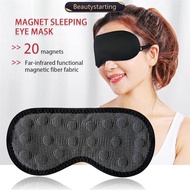 BEAUTYSTARTING Magnetic Sleep Eye Cover Infrared Magnetic Eyemask Soft Elastic Band Adjustable Trave