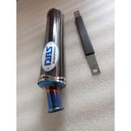 Exhaust DBS Tail Pipe Titanium For kawasaki KR150 KRR150 SERPICO VICTOR SR150 SSR150 NINJA 150 NINJA