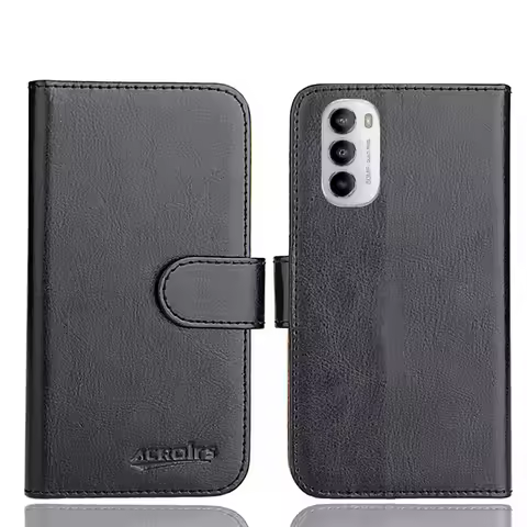 Motorola Case Moto G82 5G 6.6" New! 6 Colors Luxury Leather Protective Special Phone Cover Cases Cre