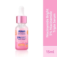AIKEN Niacinamide Bright 5% Niacinamide Triple Serum 15ml | Niacinamide | Vitamin C | Essential Oil
