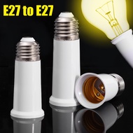 65mm 95mm 120mm E27 to E27 Extender Lamp Holder Socket Fitting / Extension Light Holder Converter Fi