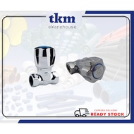 [TKM] 100% Original DKI Chrome Knob Handle Stop Cock / Stop Valve - Exposed Type (DKI131SC26) (15mm 