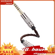 For Headphone Amp Compatible HiFi Audio Adapter Cable- Balanced Male 4.4mm to 3.5mm Stereo Female Pl