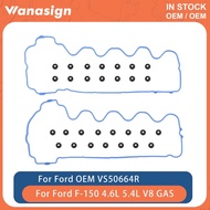 Engine Valve Cover Gasket Set Fit 4.6 5.4 L For Ford F-150 F-250 F-350 Lincoln Navigator 4.6L 5.4L 2