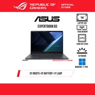 Asus 14" Expertbook B3 B3405 Laptop Ultra 5 125H 16GB DDR5 512G 14" WUXGA Win11Pro 3 Years Onsite - 