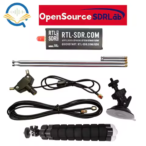 OpenSourceSDRLab Original RTL-SDR Blog RTL SDR V4 Type-C R828D RTL2832U 1PPM TCXO SMA RTLSDR Softwar